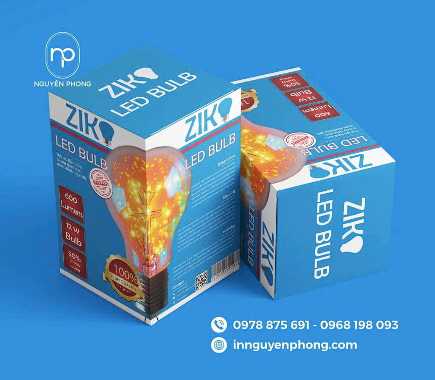 Công nghệ in hiện đại cho hộp đựng