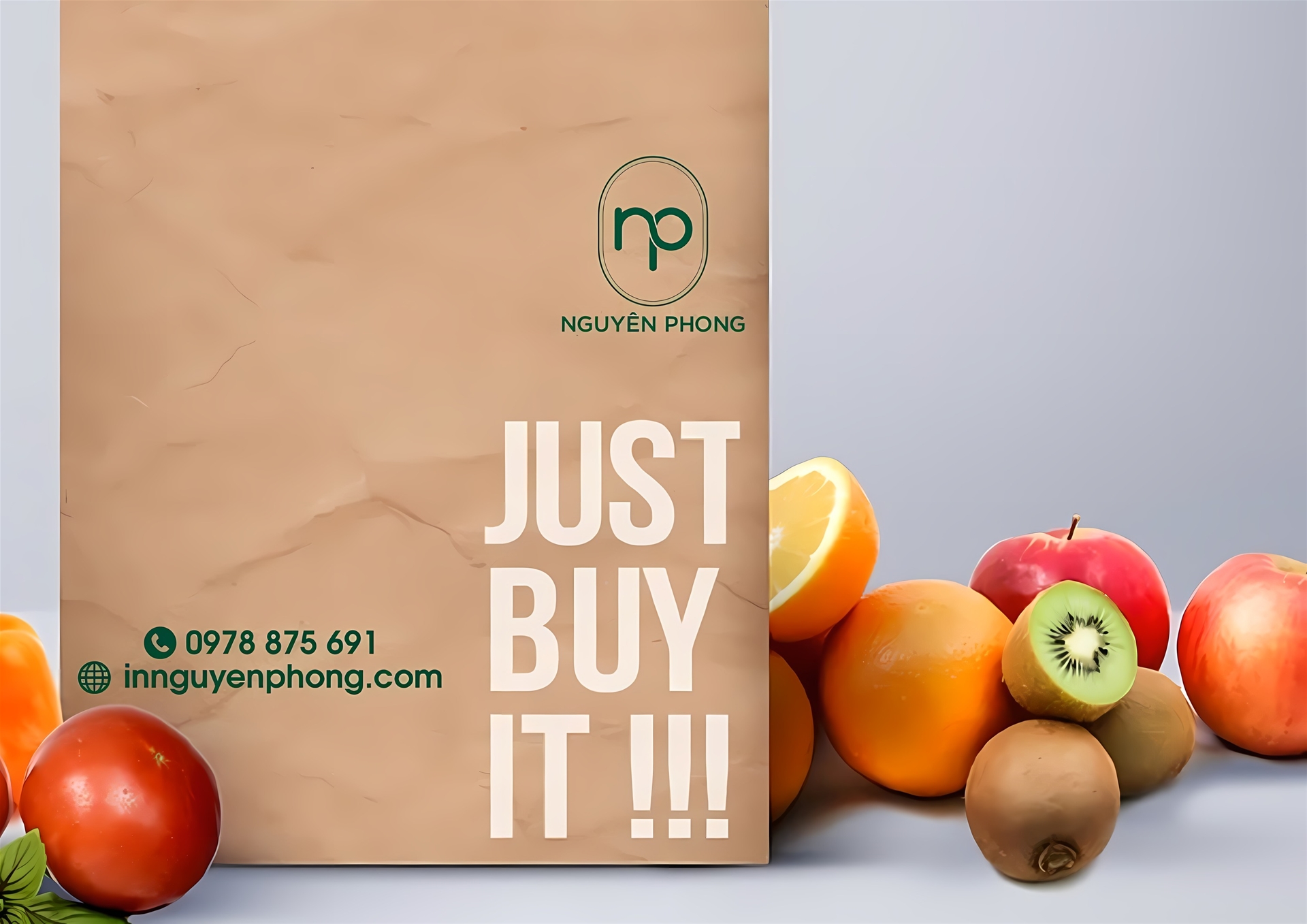 Túi Giấy Đựng Trái Cây, Túi Đựng Hoa Quả - Bao Bì Xanh Cho Một Sức Khỏe Tốt