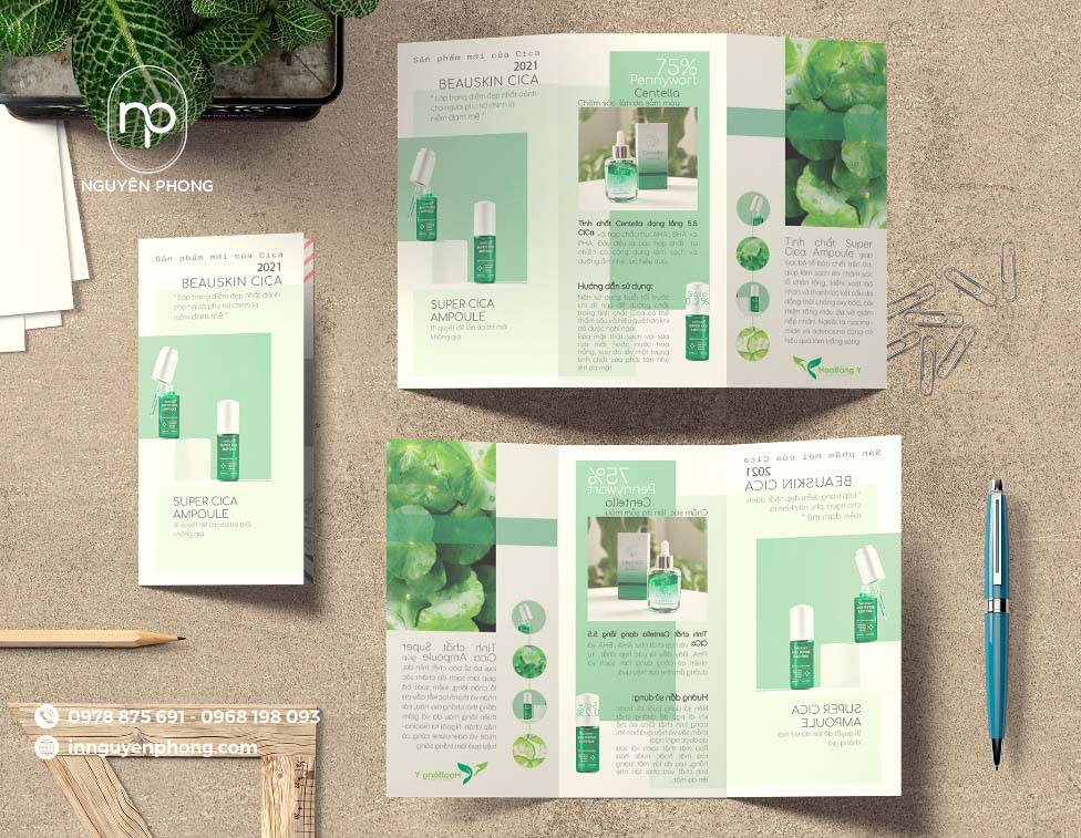 Khám Phá Bí Quyết Thiết Kế Tờ Rơi Mỹ Phẩm Hút Hồn Khách Hàng