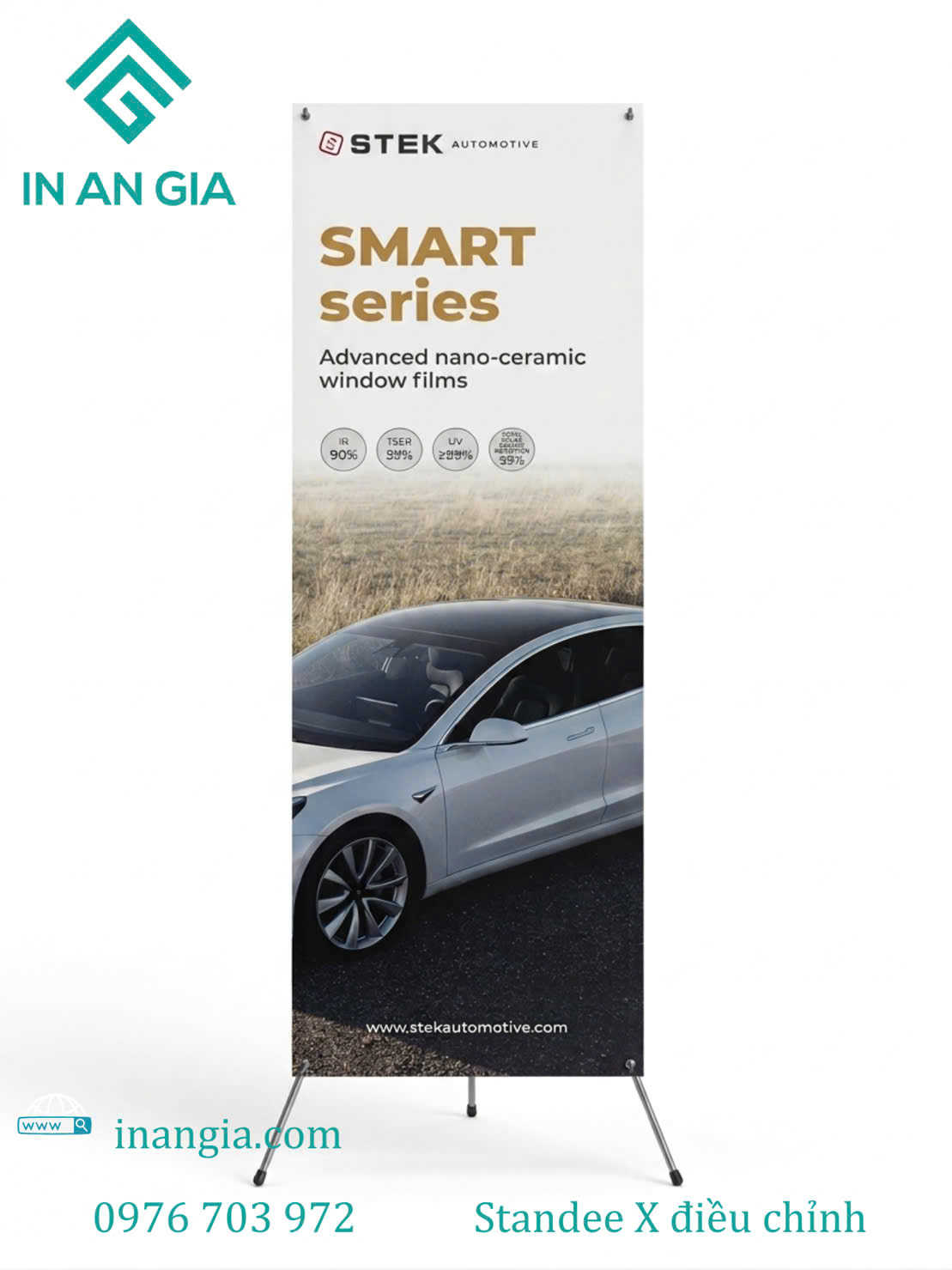Standee X Điều Chỉnh Kích Thước