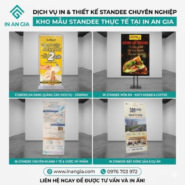 Bố Cục Thiết Kế Standee Thu Hút Khách Hàng Trong Giây Đầu