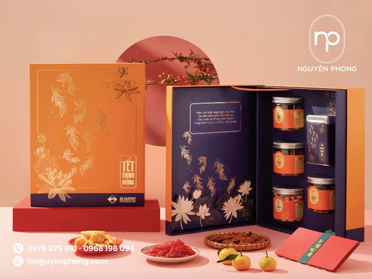 Xưởng in hộp quà giấy uy tín, chất lượng