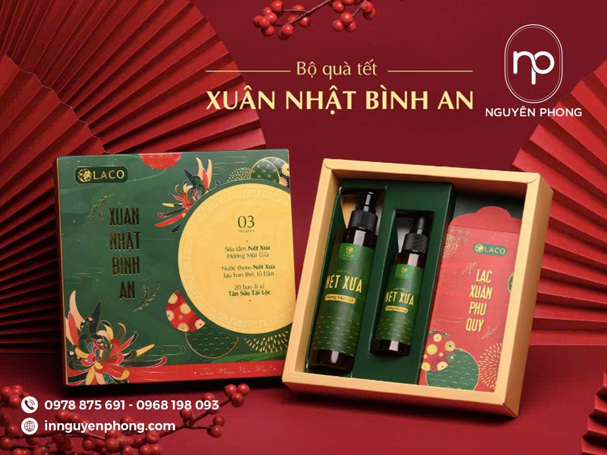 Mẫu hộp in ở xưởng in Nguyên Phong