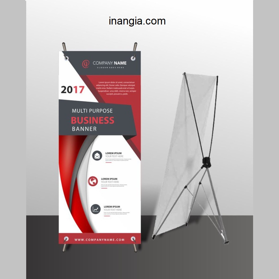 Báo giá bán chân standee chữ x đa dạng kích thước tại TPHCM