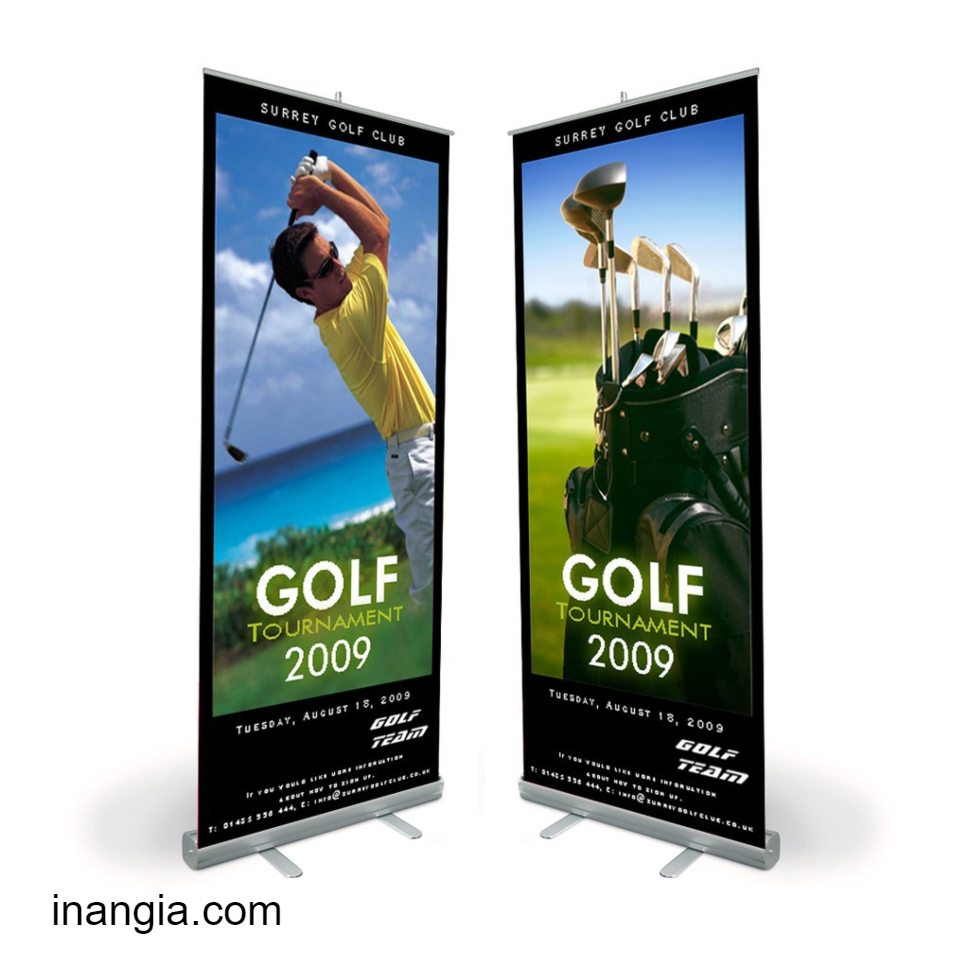 Địa chỉ làm standee giá cuốn nhôm rẻ tại HCM hiện nay 
