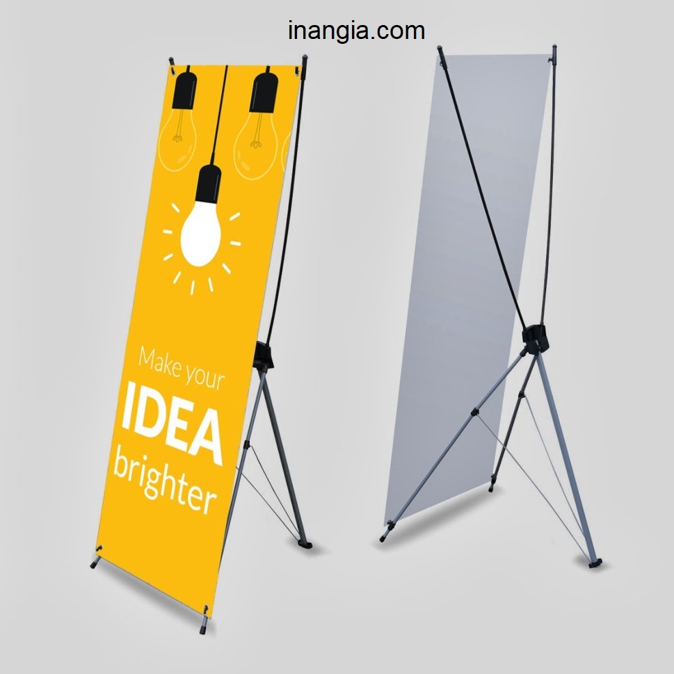 Địa chỉ chuyên làm standee x giá rẻ đẹp uy tín tại TPHCM